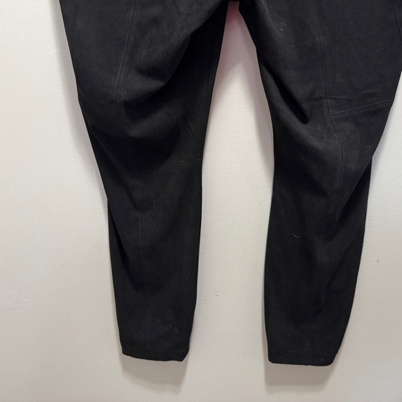 Addition Elle Love & Legend Black Faux Suede Leggings Size 22 - Picture 7 of 12